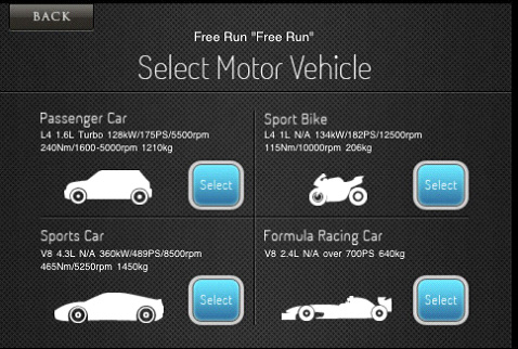 Select Motor Vehicle